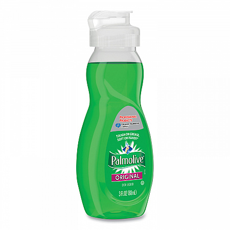 Dish Soap Liquid, Original Scent, 3 oz Bottle, 72/Carton (01417)