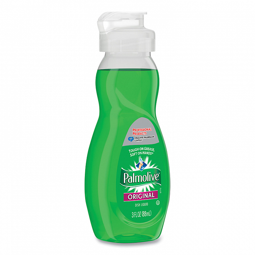 Dish Soap Liquid, Original Scent, 3 oz Bottle, 72/Carton (01417)