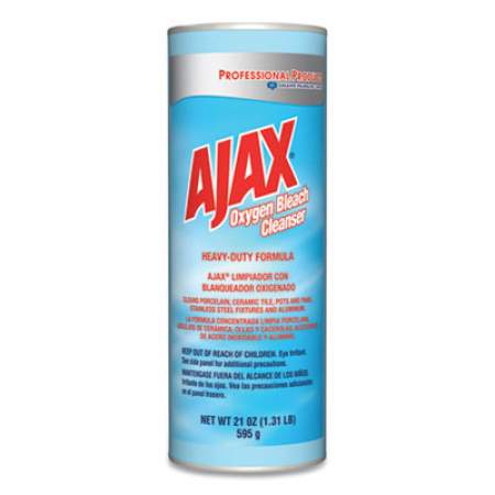 Ajax Oxygen Bleach Powder Cleanser, 21oz Can, 24/Carton (14278CT)