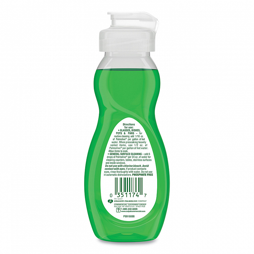Dish Soap Liquid, Original Scent, 3 oz Bottle, 72/Carton (01417)