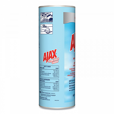 Oxygen Bleach Powder Cleanser, 21 oz Canister, 24/Carton (14278CT)