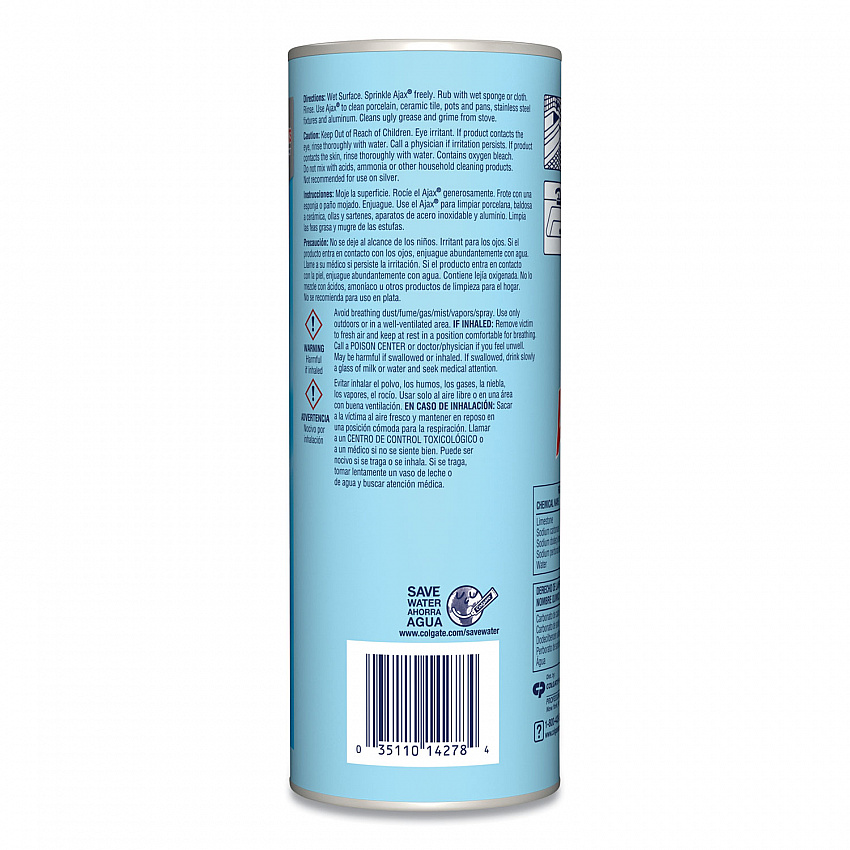 Oxygen Bleach Powder Cleanser, 21 oz Canister, 24/Carton (14278CT)