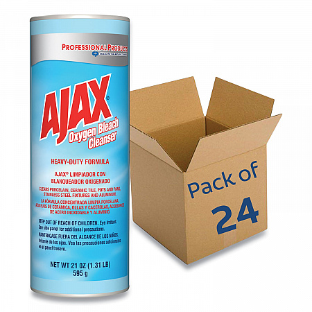 Oxygen Bleach Powder Cleanser, 21 oz Canister, 24/Carton (14278CT)