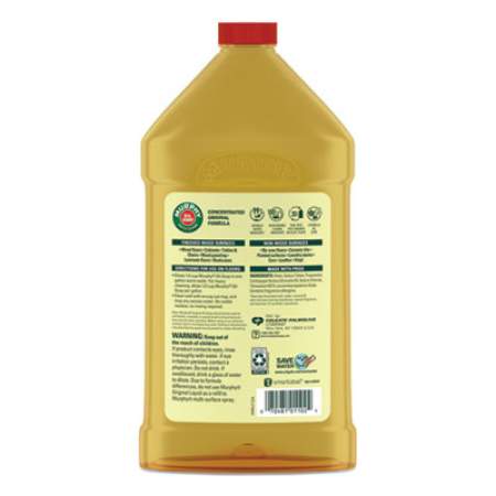 Murphy Oil Original Wood Cleaner, Liquid, 32 oz Bottle, 9/Carton (01163CT)