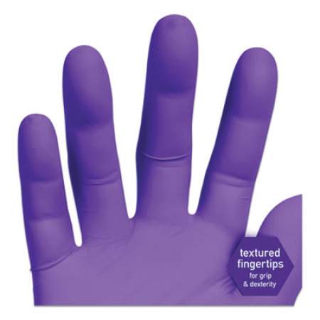 Kimtech PURPLE NITRILE Exam Gloves, 242 mm Length, Large, Purple, 1000/Carton (55083CT)