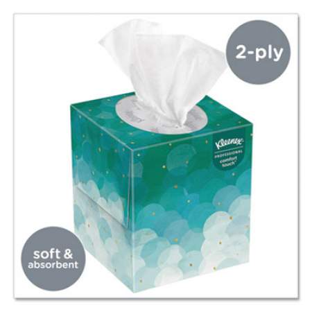 Kleenex Boutique White Facial Tissue, 2-Ply, Pop-Up Box, 95 Sheets/Box, 36 Boxes/Carton (21271CT)