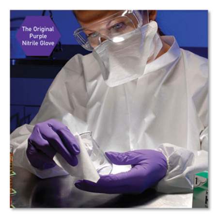 Kimtech PURPLE NITRILE Exam Gloves, 242 mm Length, Large, Purple, 100/Box (55083)