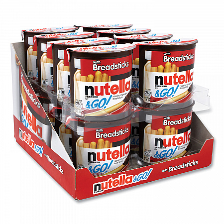 Hazelnut Spread and Breadsticks, 1.8 oz Single-Serve Tub, 16/Pack (22001135)