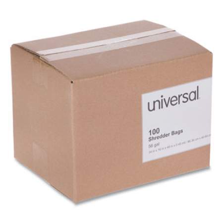 Universal High-Density Shredder Bags, 56 gal Capacity, 100/Box (35952)