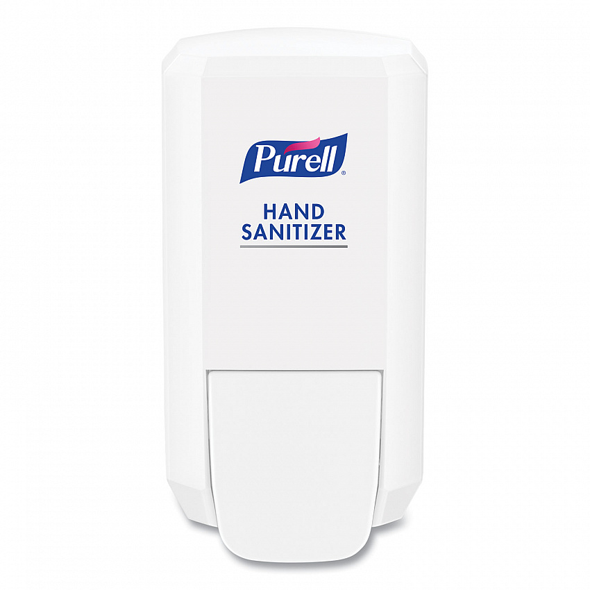 CS2 Hand Sanitizer Dispenser, 1,000 mL, 5.14 x 3.83 x 10, White, 6/Carton (412106CT)