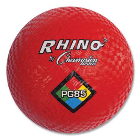 Champion Sports Playground Ball Set, 8.5" Diameter, Assorted Colors, 6/Set (PGSET)