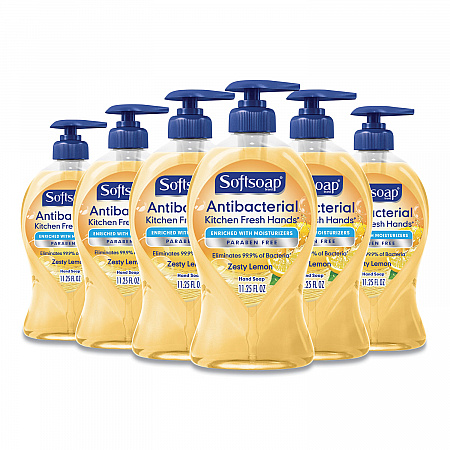 Antibacterial Hand Soap, Citrus Scent, 11.25 oz, 6/Carton (45096)