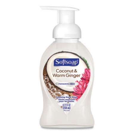 Softsoap Sensorial Foaming Hand Soap, Coconut and Warm Ginger, 8.75 oz Pump Bottle, 6/Carton (96985)