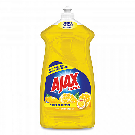 Dish Detergent, Lemon Scent, 52 oz Bottle, 6/Carton (49861)