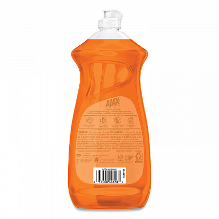 Dish Detergent, Liquid, Orange Scent, 28 oz Bottle, 9/Carton (44678CT)
