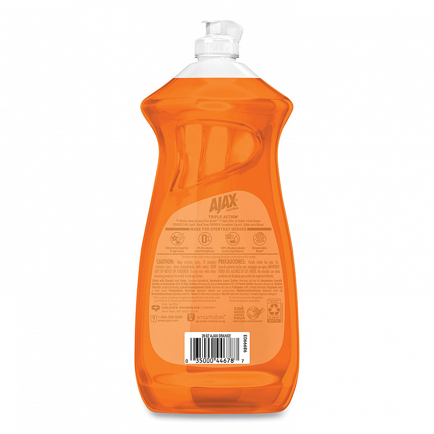 Dish Detergent, Liquid, Orange Scent, 28 oz Bottle (44678EA)