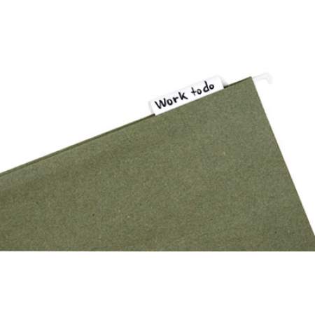 AbilityOne 7530013649496 SKILCRAFT Hanging File Folder, Letter Size, Straight Tab, Green, 25/Box
