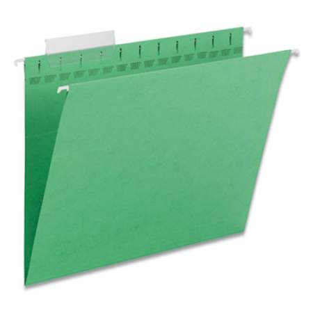 Smead TUFF Hanging Folders with Easy Slide Tab, Letter Size, 1/3-Cut Tab, Green, 18/Box (64042)