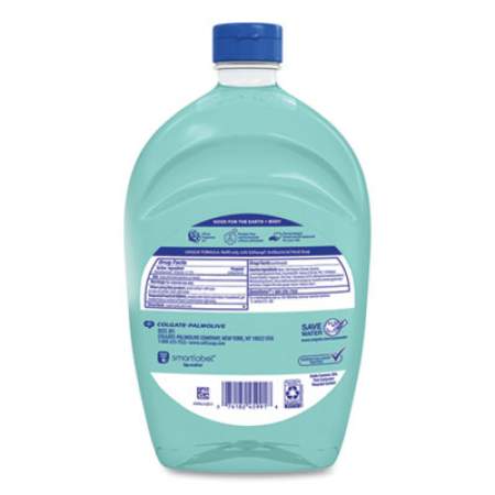 Softsoap Antibacterial Liquid Hand Soap Refills, Fresh, 50 oz, Green, 6/Carton (45991)