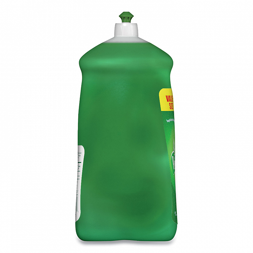 Dish Soap Liquid, Original Scent, Green, 90 oz Bottle, 4/Carton (46157)