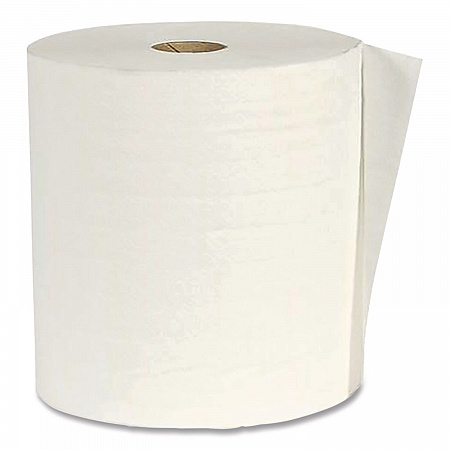 Hardwound Paper Towel Roll, Virgin Paper, 1-Ply, 7.88