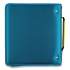 Five Star Zipper Binder, 3 Rings, 2" Capacity, 11 x 8.5, Teal/Yellow Accents (29052IH8)
