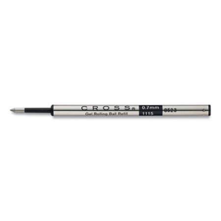 Cross Refill for Selectip Gel Rolling Ball Pens, Medium Conical Tip, Black Ink, 2/Pack (85232)