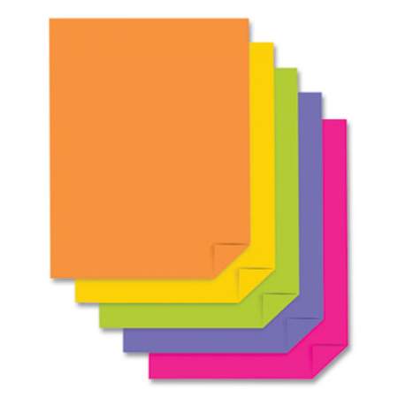 Neenah Paper Creative Collection Premium Cardstock, 65 lb, 8.5 x 11, Assorted Bright, 50/Pack (24374454)
