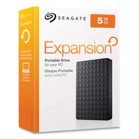 Seagate Expansion SSD Ultra Portable Storage, 1 TB, USB 3.0, Black (24428048)