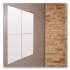Quartet Enclosed Indoor Cork Bulletin Board w/Sliding Glass Doors, 39 x 38, Silver Frame (EISC3938)