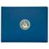 AbilityOne 7510004822994 SKILCRAFT Award Certificate Binder, 8 1/2 x 11, Navy Seal, Blue/Gold