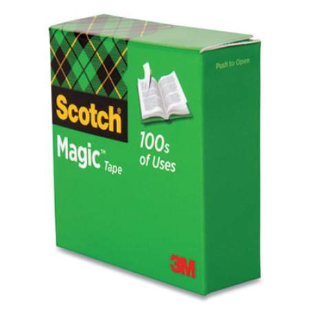 Scotch Magic Tape Refill, 1" Core, 0.75" x 83.33 ft, Clear (8101K)
