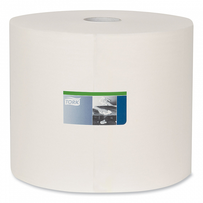 Cleaning Cloth, 12.6 x 13.3, White, 1,100 Wipes/Roll (510105)