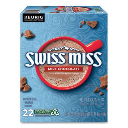 Swiss Miss Milk Chocolate Hot Cocoa K-Cups, 22/Box (8292)