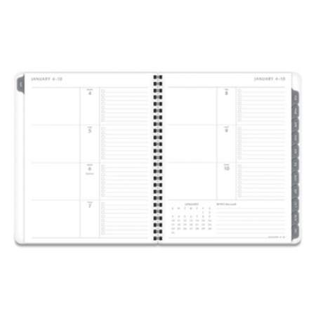 AT-A-GLANCE Elevation Linen Weekly/Monthly Planner, 8.75 x 7, Charcoal Cover, 12-Month (Jan to Dec): 2022 (75546L05)
