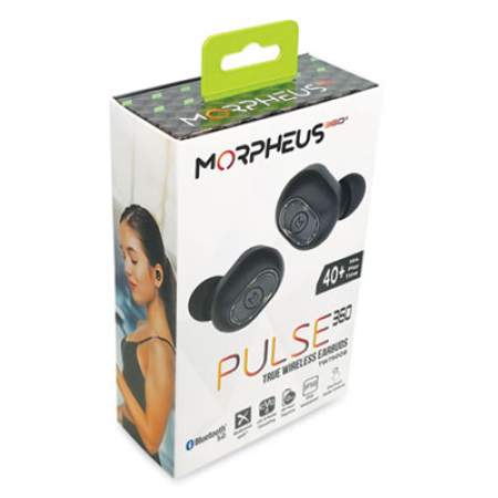 Morpheus 360 PULSE 360 True Wireless Earbuds, Black (TW7500B)