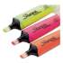 Sharpie Clearview Tank-Style Highlighter, Assorted Ink Colors, Chisel Tip, Assorted Barrel Colors, 3/Pack (240797)