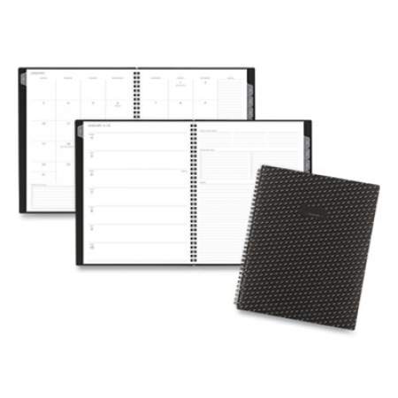 AT-A-GLANCE Elevation Poly Weekly/Monthly Planner, 11 x 8.5, Black Cover, 12-Month (Jan to Dec): 2022 (75950P05)