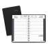 AT-A-GLANCE Daily Appointment Book with 15-Minute Appointments, One Day/Page: Mon to Sun, 8 x 5, Black Cover, 12-Month (Jan to Dec): 2022 (7080005)