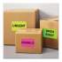 Avery High-Visibility Permanent Laser ID Labels, 5 1/2 x 8 1/2, Neon Assorted, 200/BX (5946)