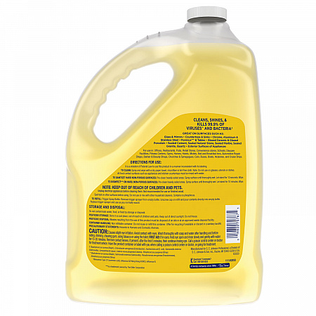 Multi-Surface Disinfectant Cleaner, Citrus Scent, 1 gal Bottle, 4/Carton (682265)