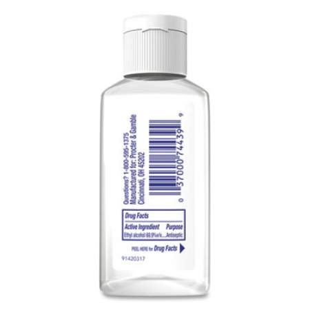 Safeguard Alcohol Hand Sanitizer Gel, 2 oz Flip-Cap Bottle, Fresh Clean Scent, 48/Carton (74439)