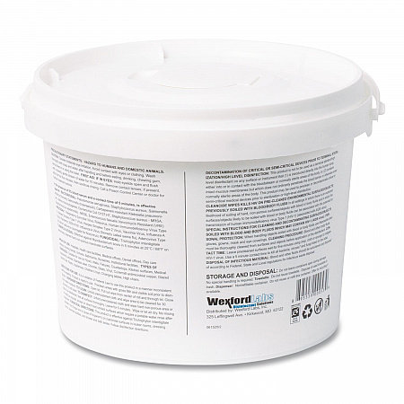 CleanCide Disinfecting Wipes, 1-Ply, 8 x 5.5, Fresh Scent, White, 400/Tub (3130B400DEA)