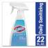 Clorox Anywhere Hard Surface Sanitizing Spray, 22 oz Spray Bottle, 9/Carton (01683)
