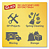 ForceFlex Kitchen Drawstring Trash Bags, 13 gal, 23.75