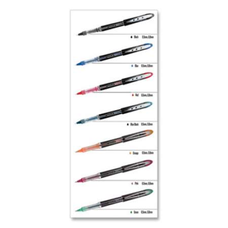 uni-ball VISION ELITE Roller Ball Pen, Stick, Bold 0.8 mm, Assorted Ink and Barrel Colors, 8/Pack (90199PP)