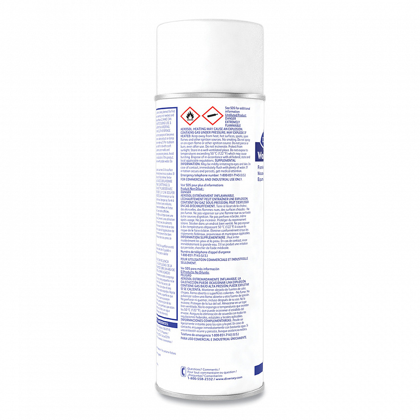Wall Power Foaming Wall Washer, 20 oz Can, 12/Carton (95401786)
