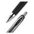 uni-ball 207PLUS+ Gel Pen, Retractable, Medium 0.7 mm, Assorted Ink Colors, Black Barrel, 6/Pack (70143)