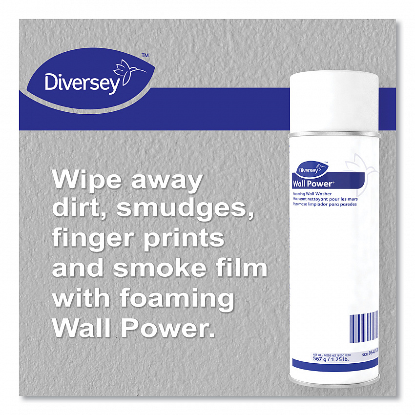 Wall Power Foaming Wall Washer, 20 oz Can, 12/Carton (95401786)