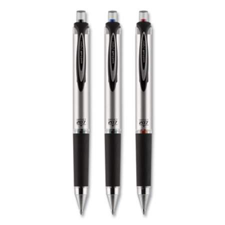 uni-ball 207 Impact Gel Pen, Retractable, Bold 1 mm, Black Ink, Black Barrel (65870)